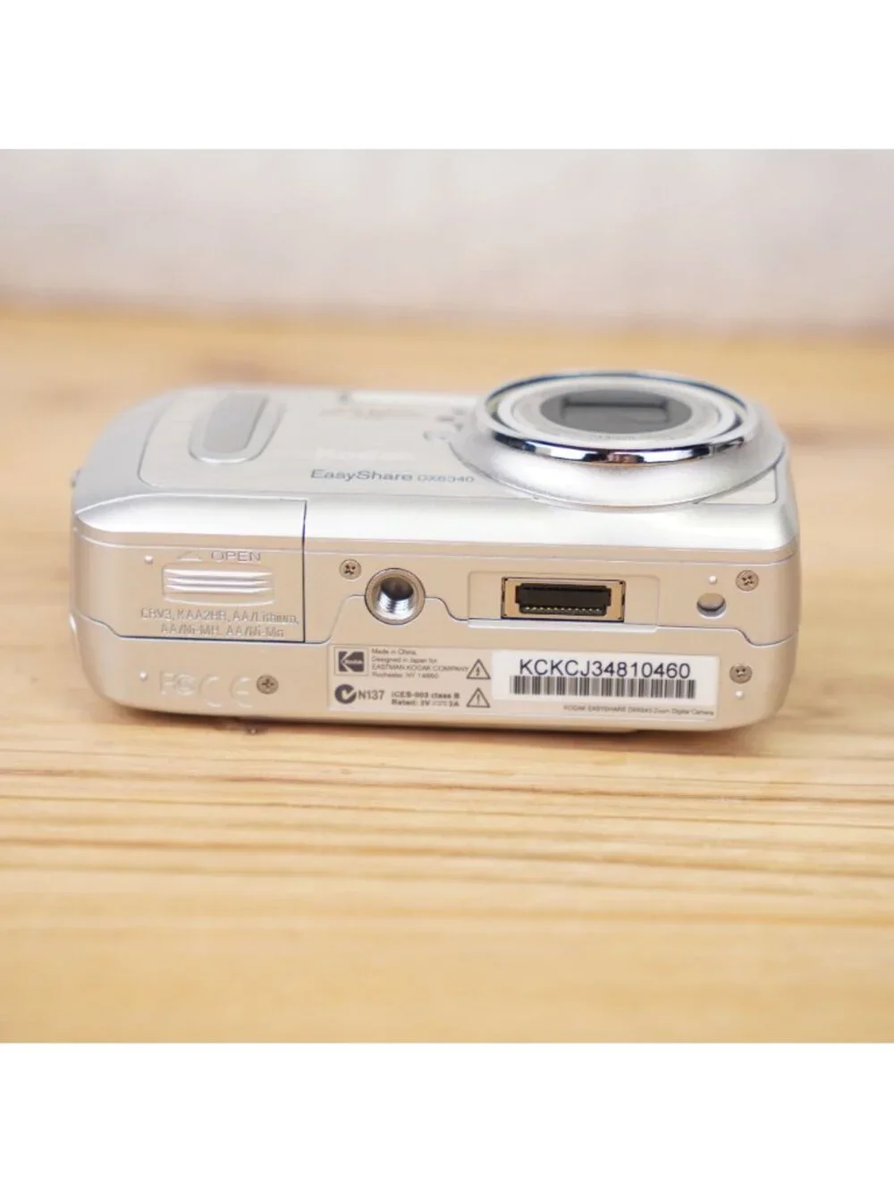 Kodak EasyShare DX6340 3.1MP Compact Digital Camera Silver Tested Working Great